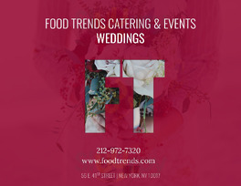 Food Trends Catering menu
