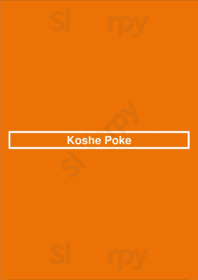 Koshe Poke, New York City