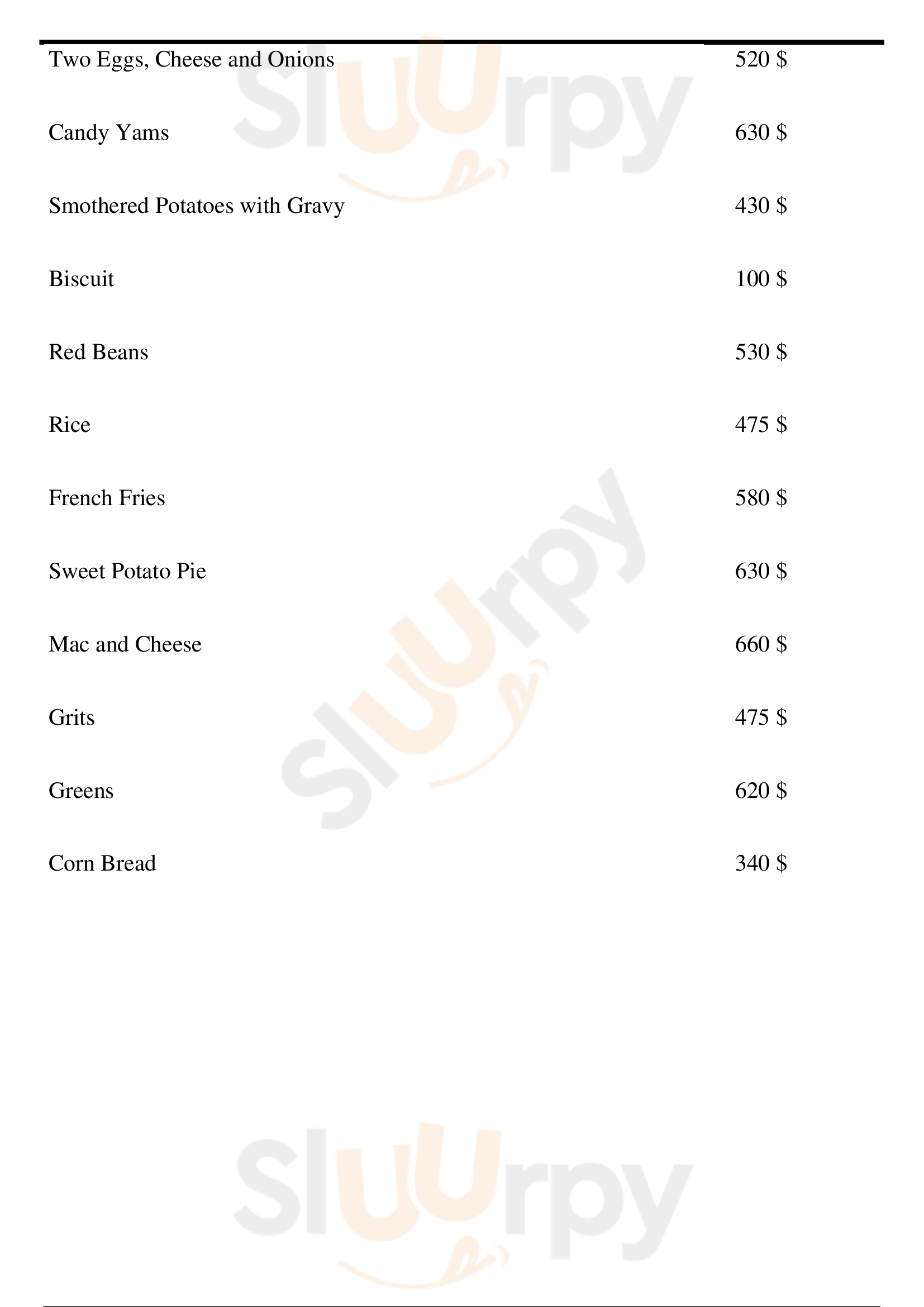 Roscoe's House Of Chicken And Waffles menù, Long Beach Main Menu