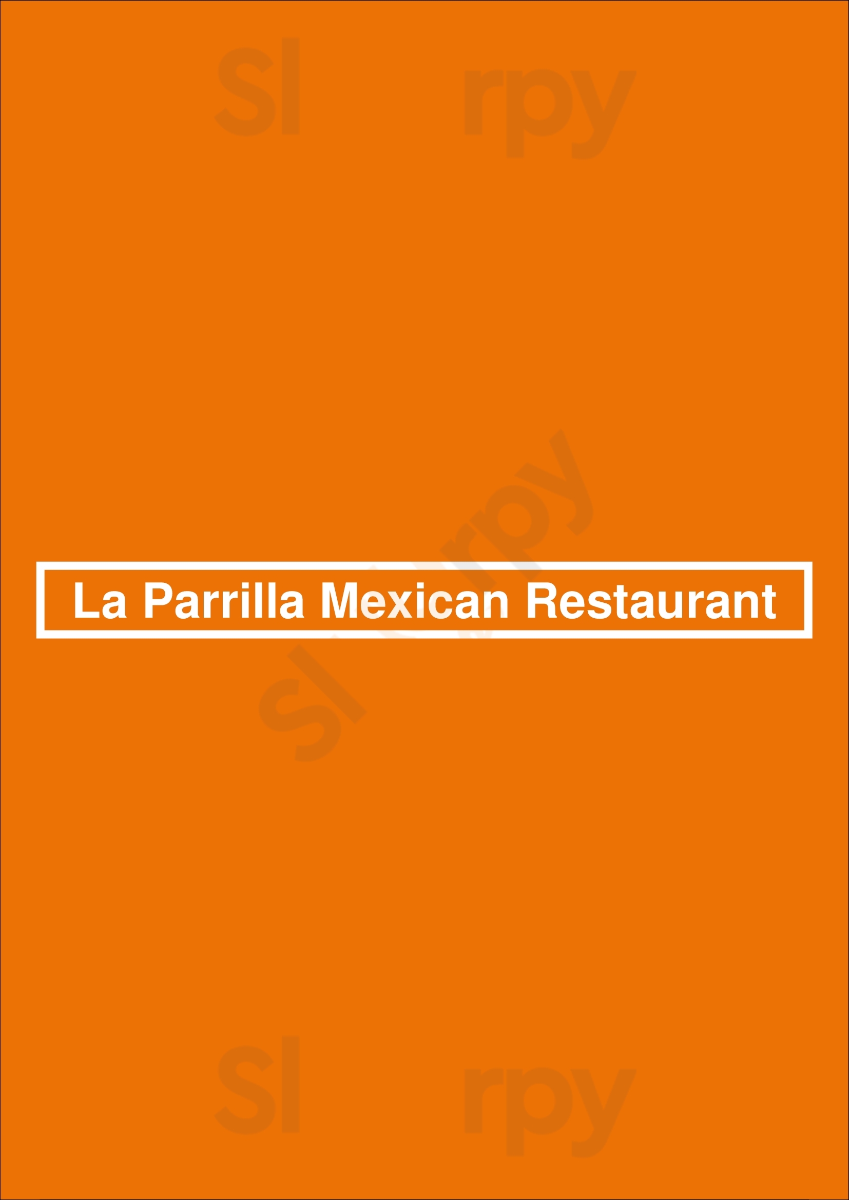 La Parrilla Mexican Restaurant Marietta Menu - 1