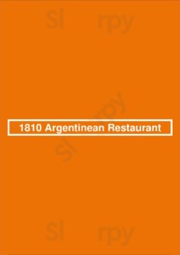 1810 Argentine Restaurant, Pasadena