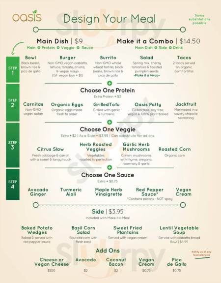 Oasis Vegetarian Cafe