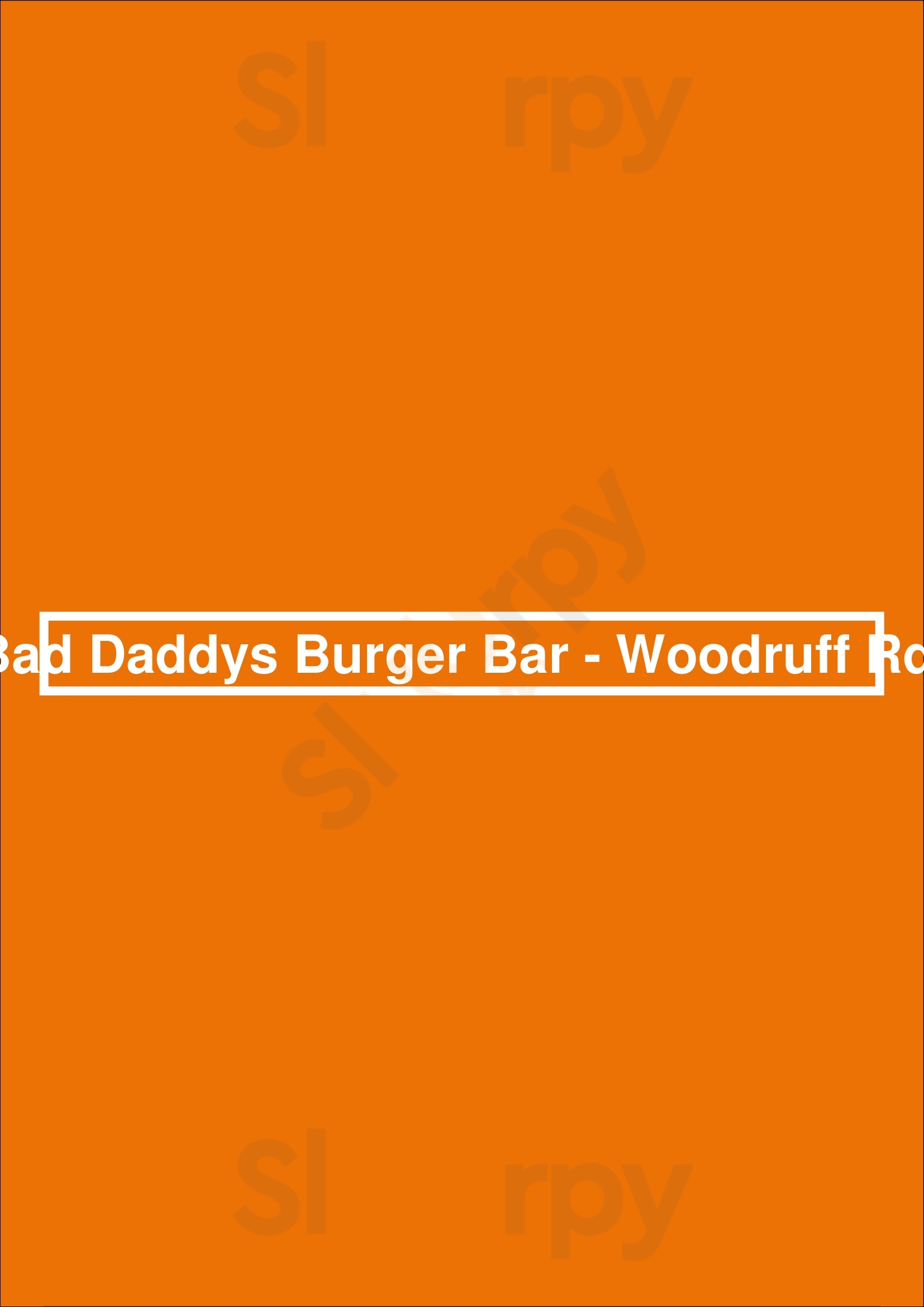 Bad Daddy's Burger Bar Greenville Menu - 1