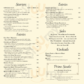 Halls Chophouse - Columbia