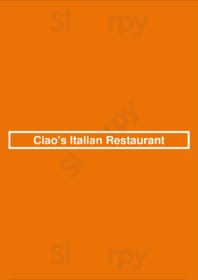 Ciao's Italian Restaurant, Little Rock