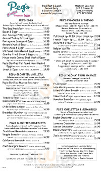 Peg's Glorified Ham N Eggs