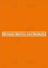 Michaels Martinis And Meatballs