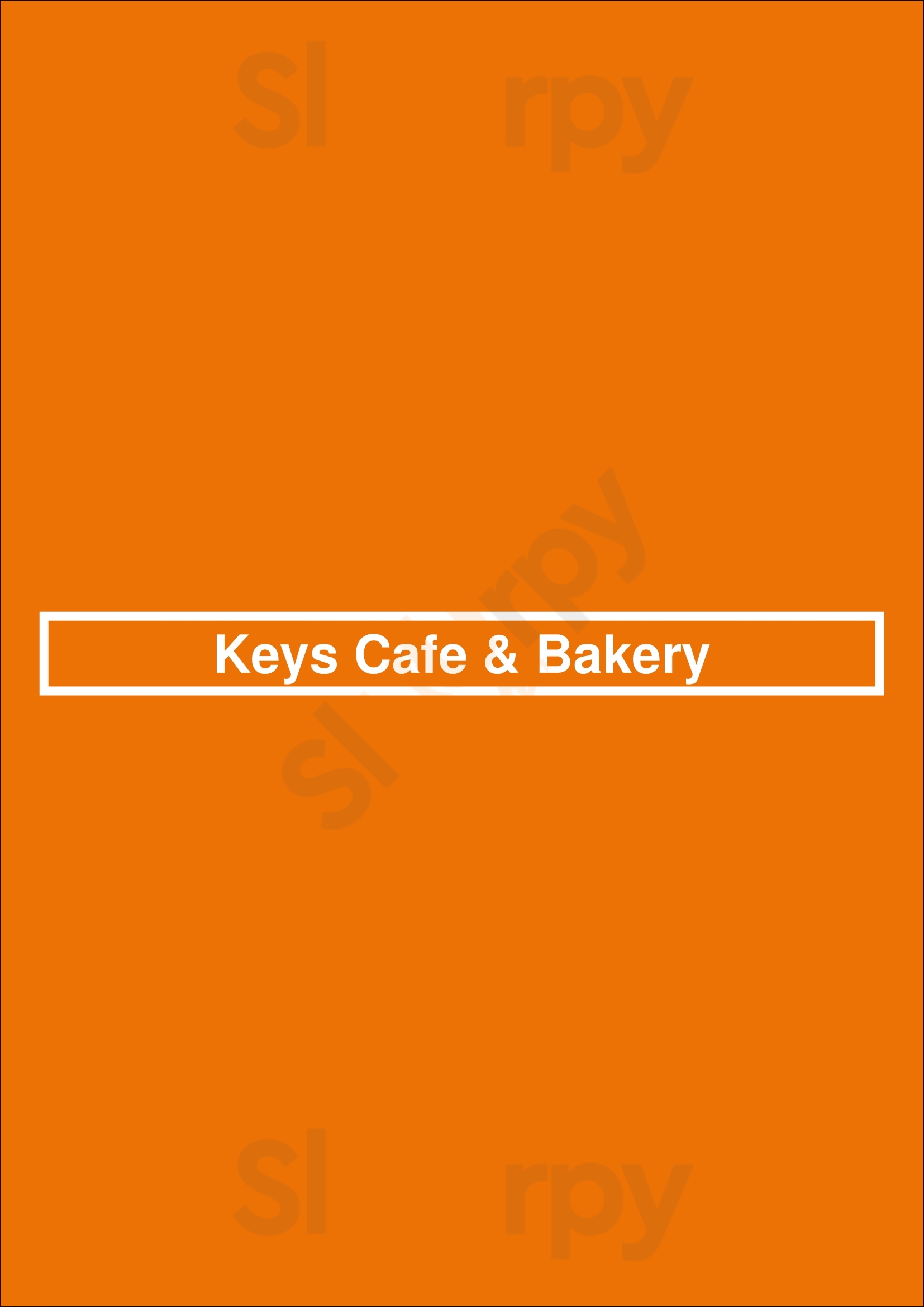 Keys Cafe & Bakery Saint Paul Menu - 1