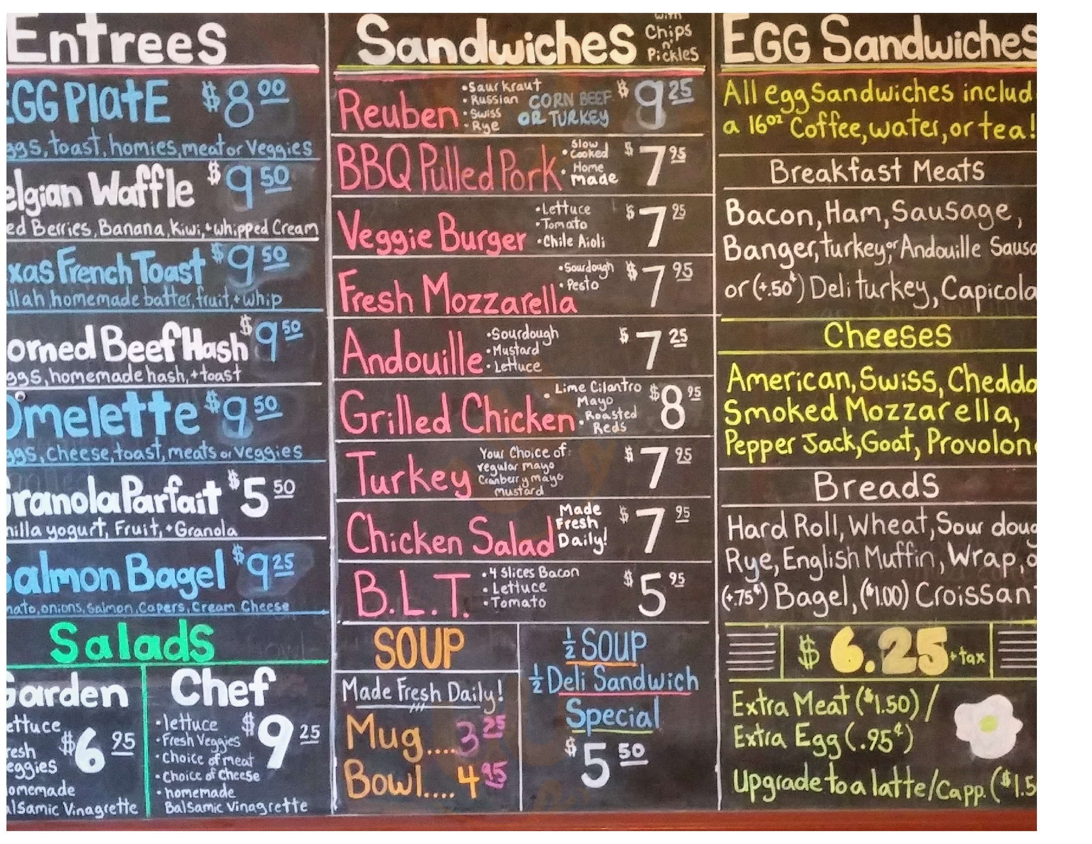 Daily Grind Cafe Albany Menu - 1