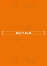 Gino's East menu