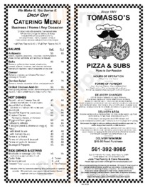 Tomasso's Pizza & Subs, Boca Raton