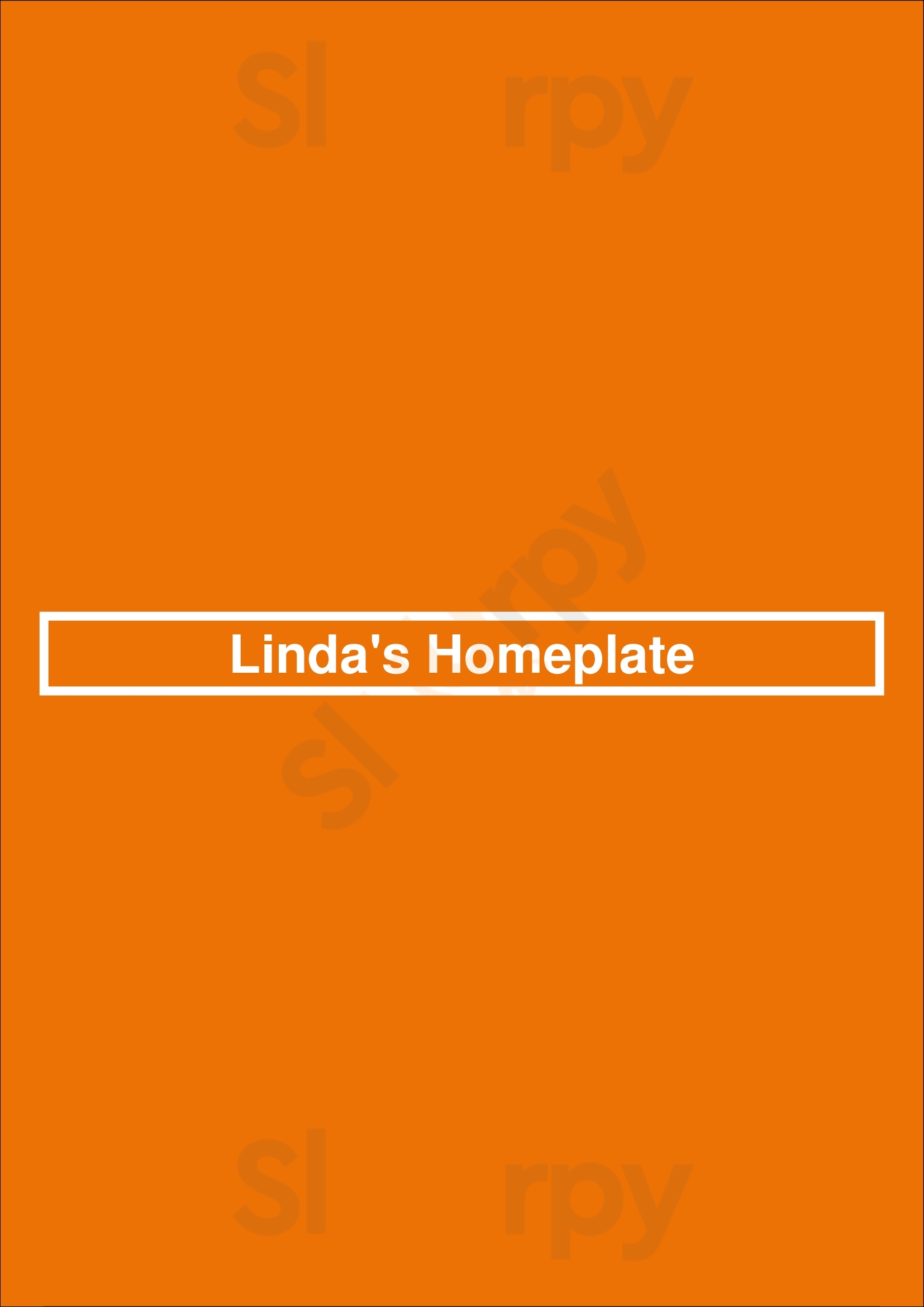 Linda's Homeplate Vancouver Menu - 1