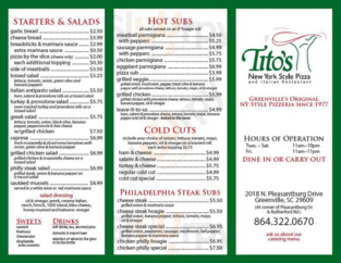 Tito's Restaurant Pizzeria