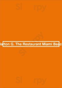 Barton G. The Restaurant Miami Beach
