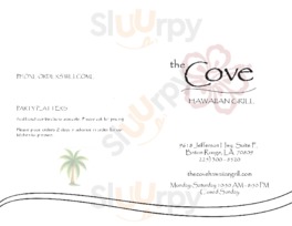 The Cove Hawaiian Grill, Baton Rouge