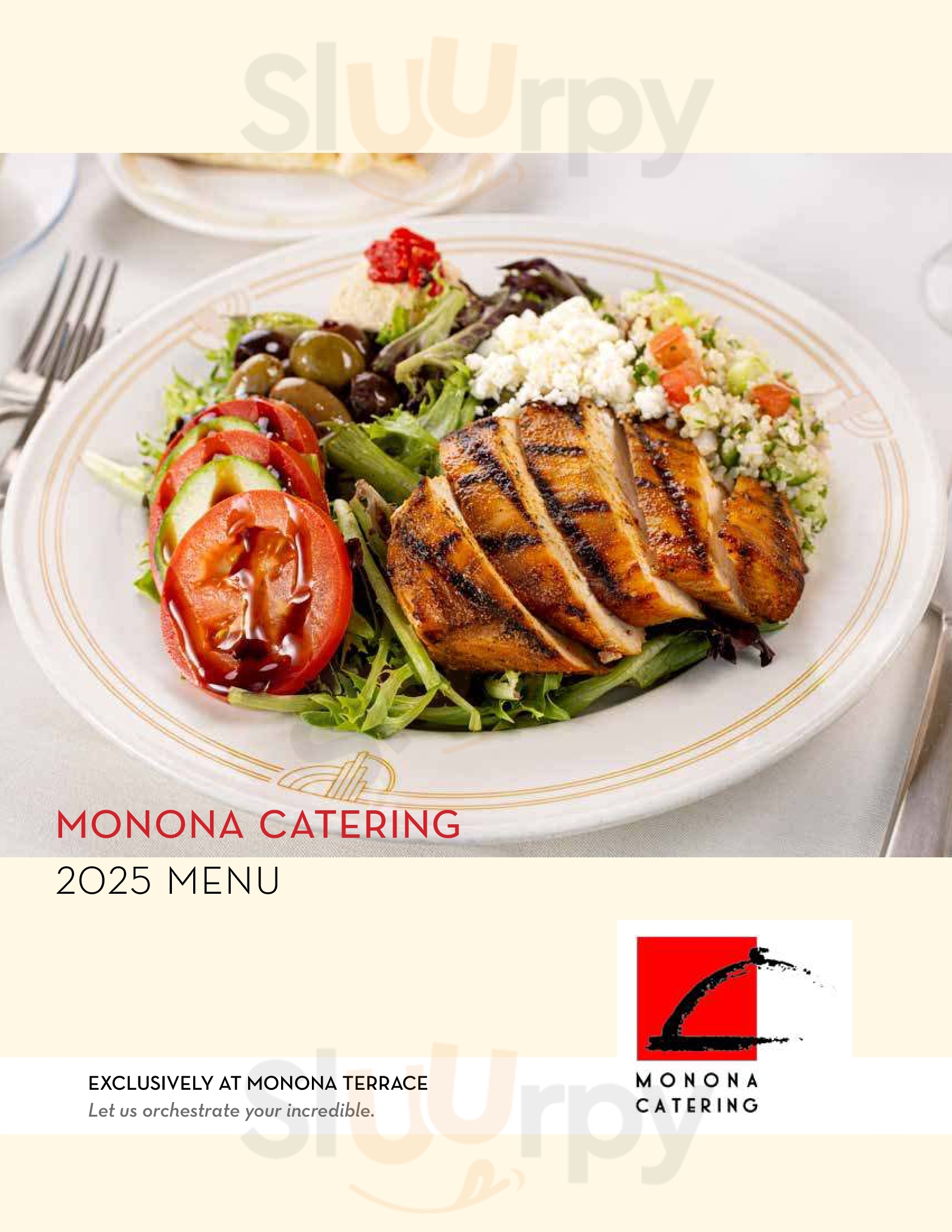 Main Menu - Monona Terrace Convention Center