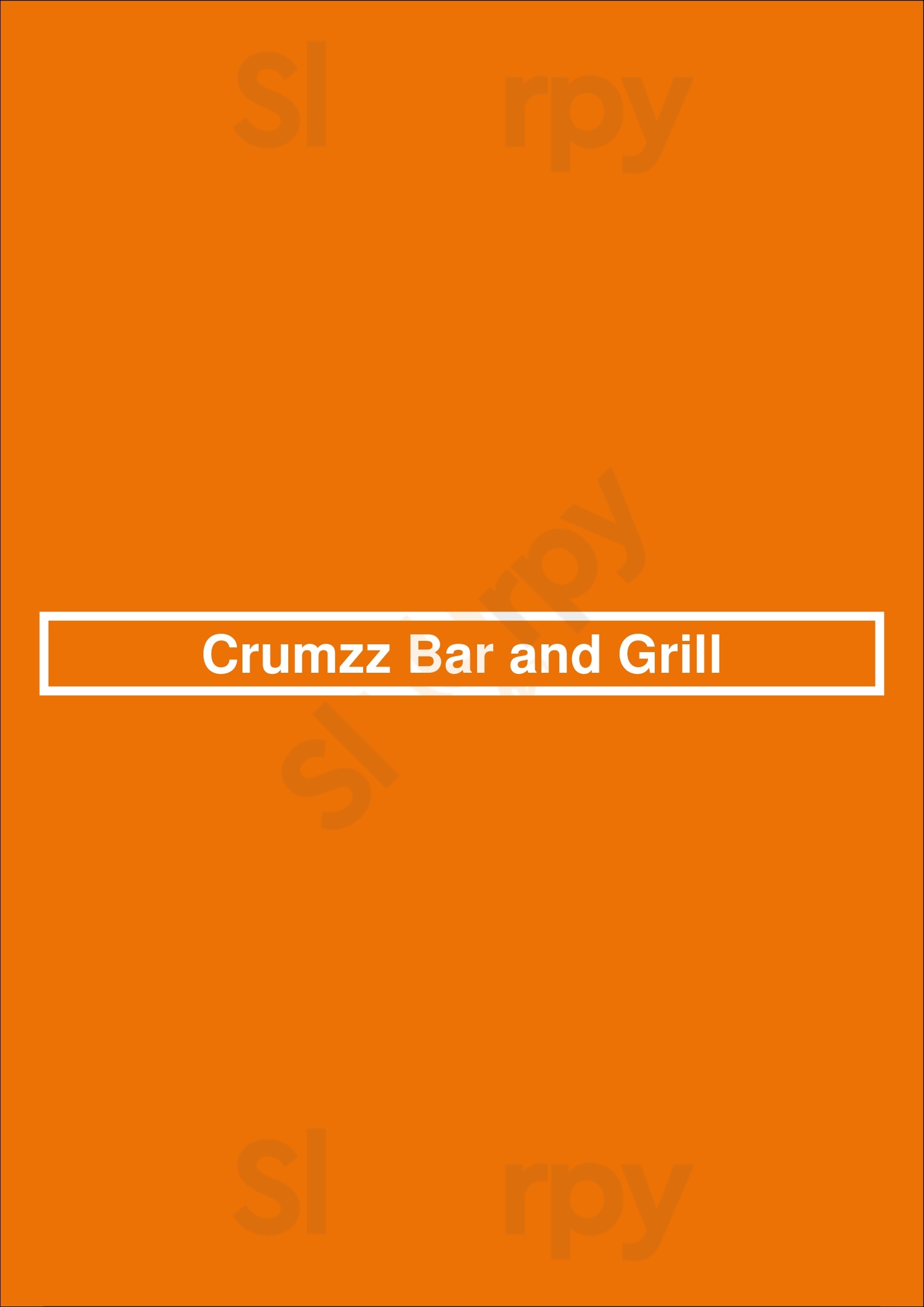 Crumzz Bar And Grill Lexington Menu - 1