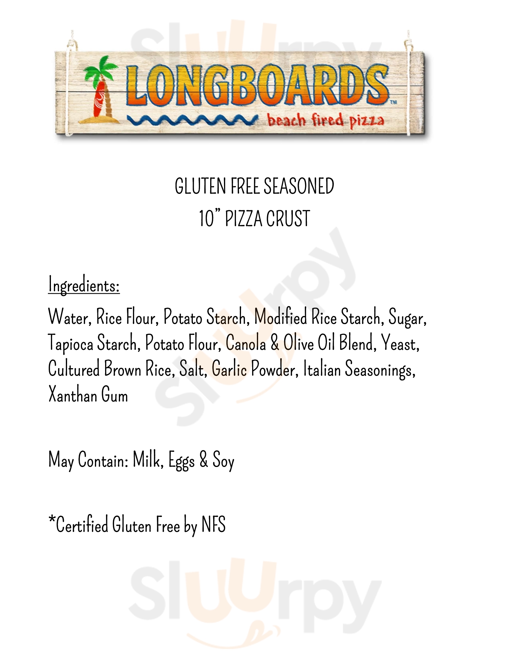 Longboards Beach Fired Pizza Reno Menu - 1