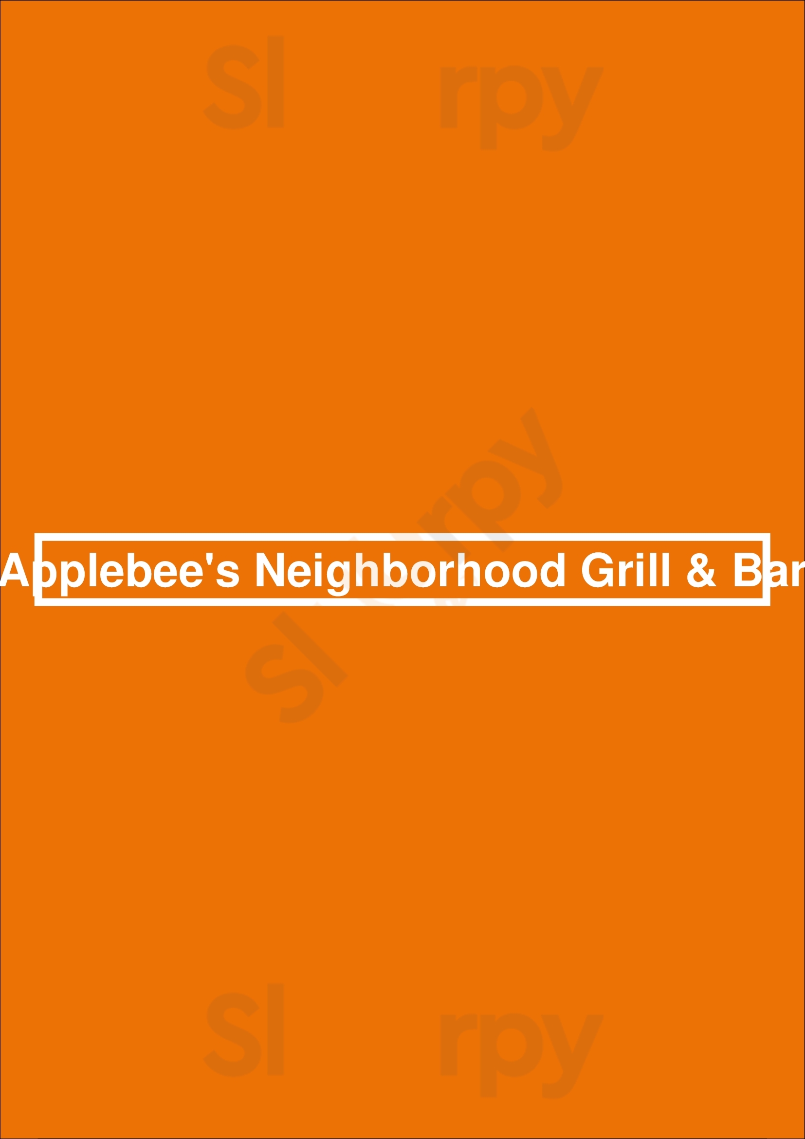 Main Menu - Applebee's Neighborhood Grill & Bar