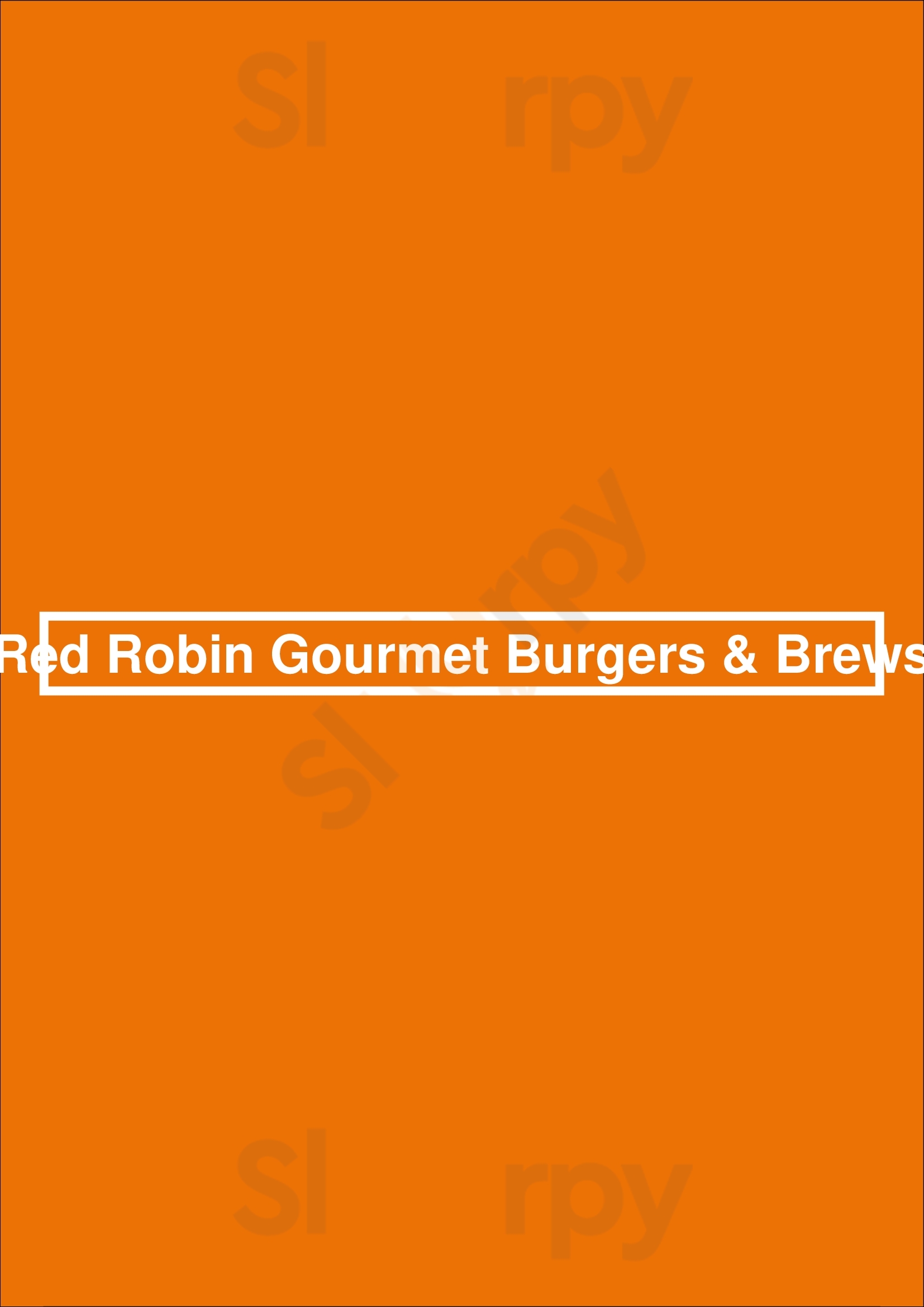 Red Robin Gourmet Burgers & Brews Columbia Menu - 1