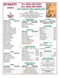 Dynasty Express At Fountain City