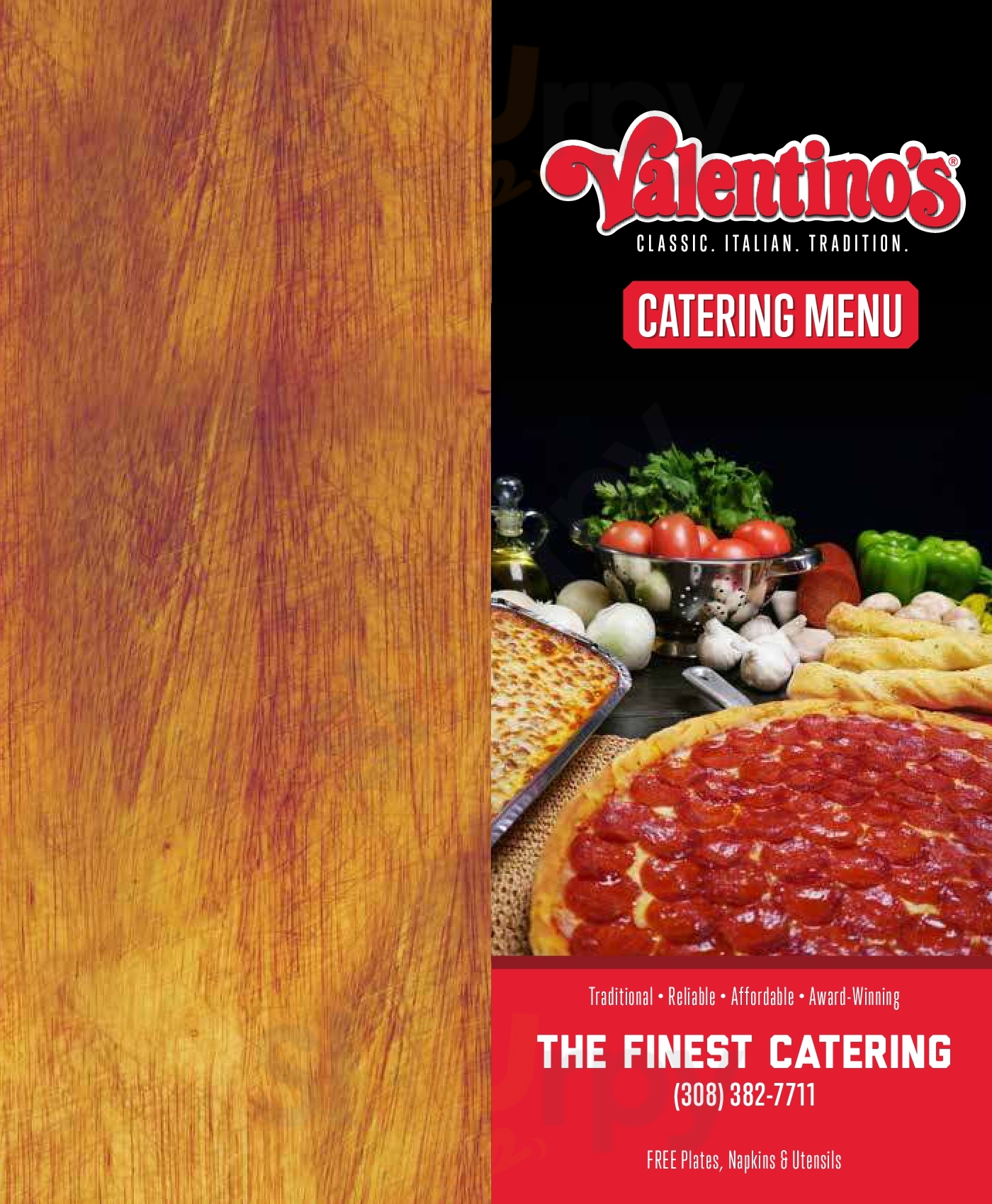 Main Menu - Valentino's