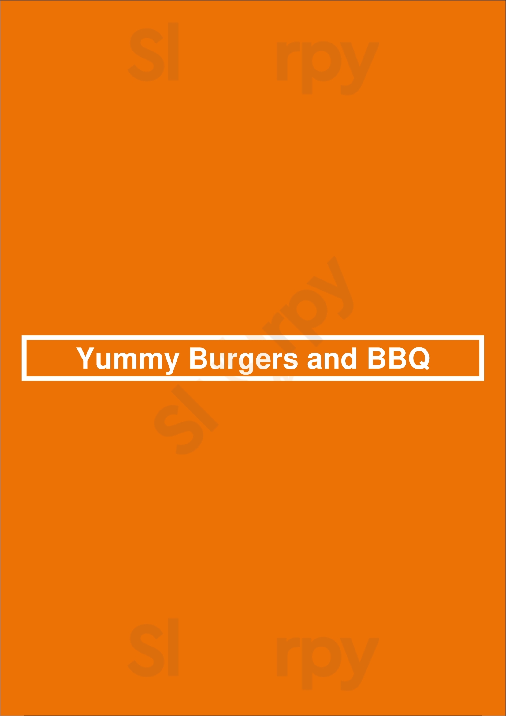 Yummy Burgers And Bbq Plano Menu - 1