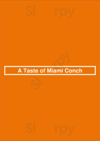 A Taste Of Miami Conch menu