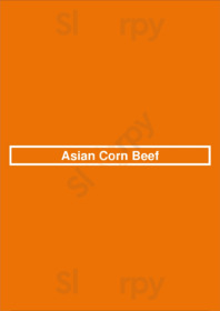 Asian Corn Beef