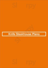 Knife Steakhouse Plano