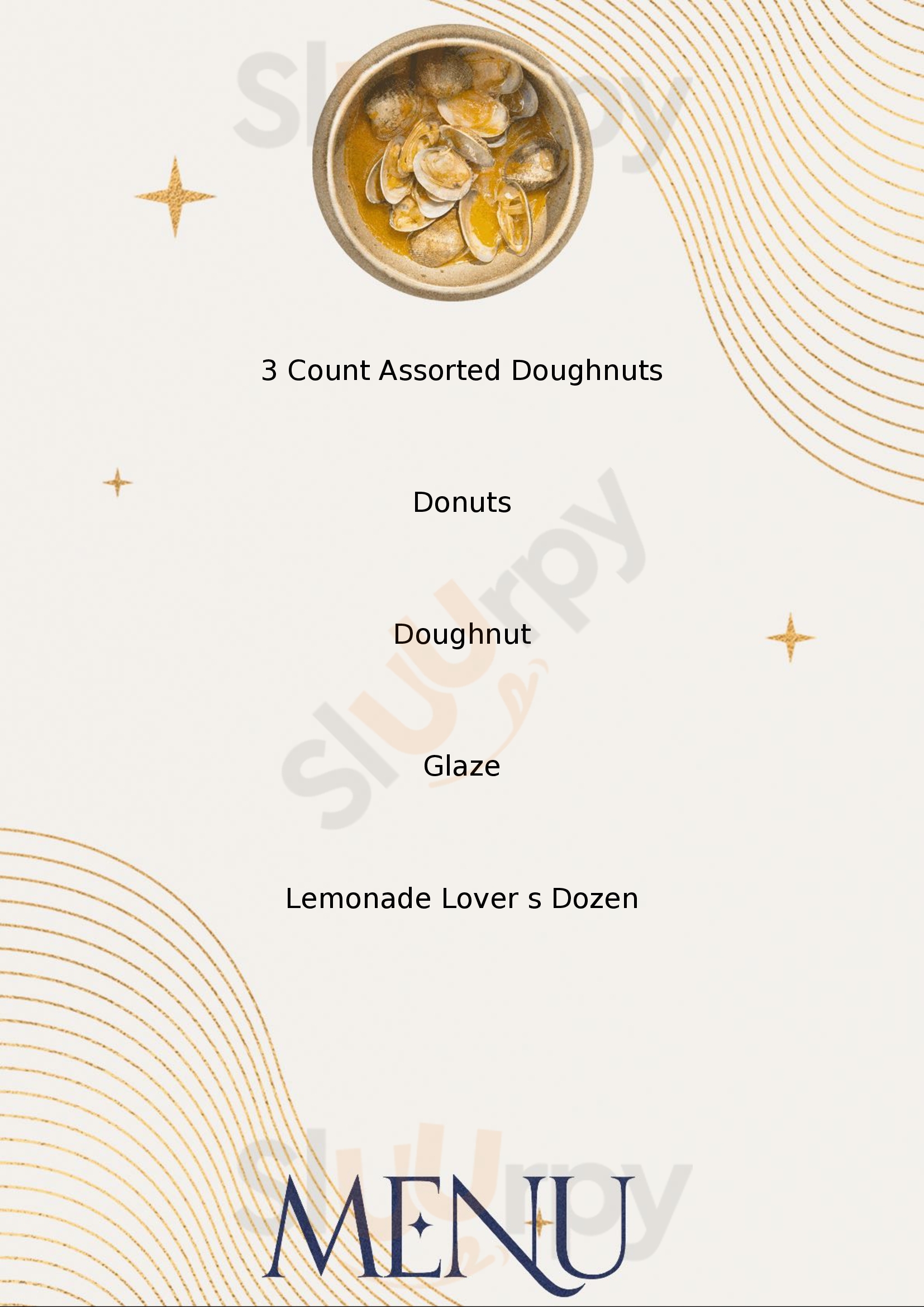 Menu Fuudies - Krispy Kreme