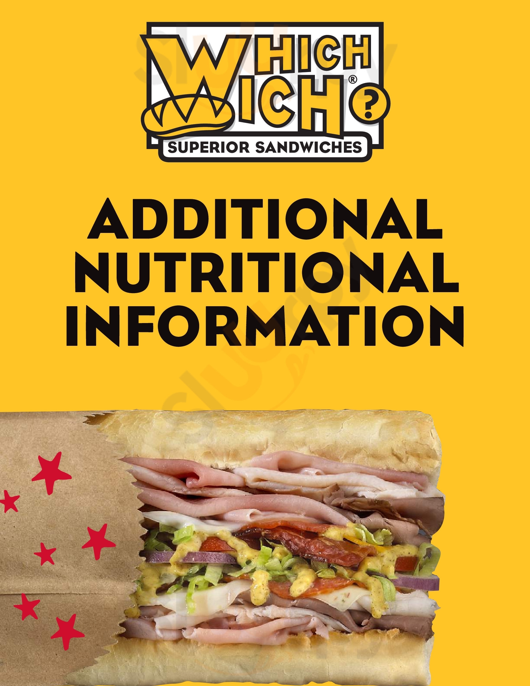 Which Wich Knoxville Menu - 1