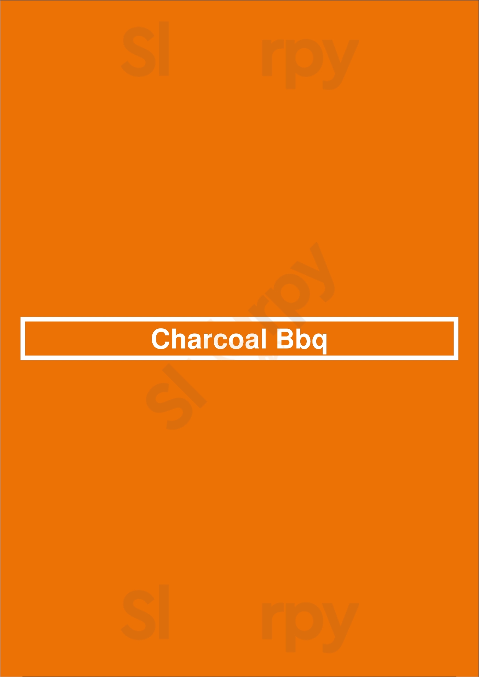 Charcoal Bbq Staten Island Menu - 1