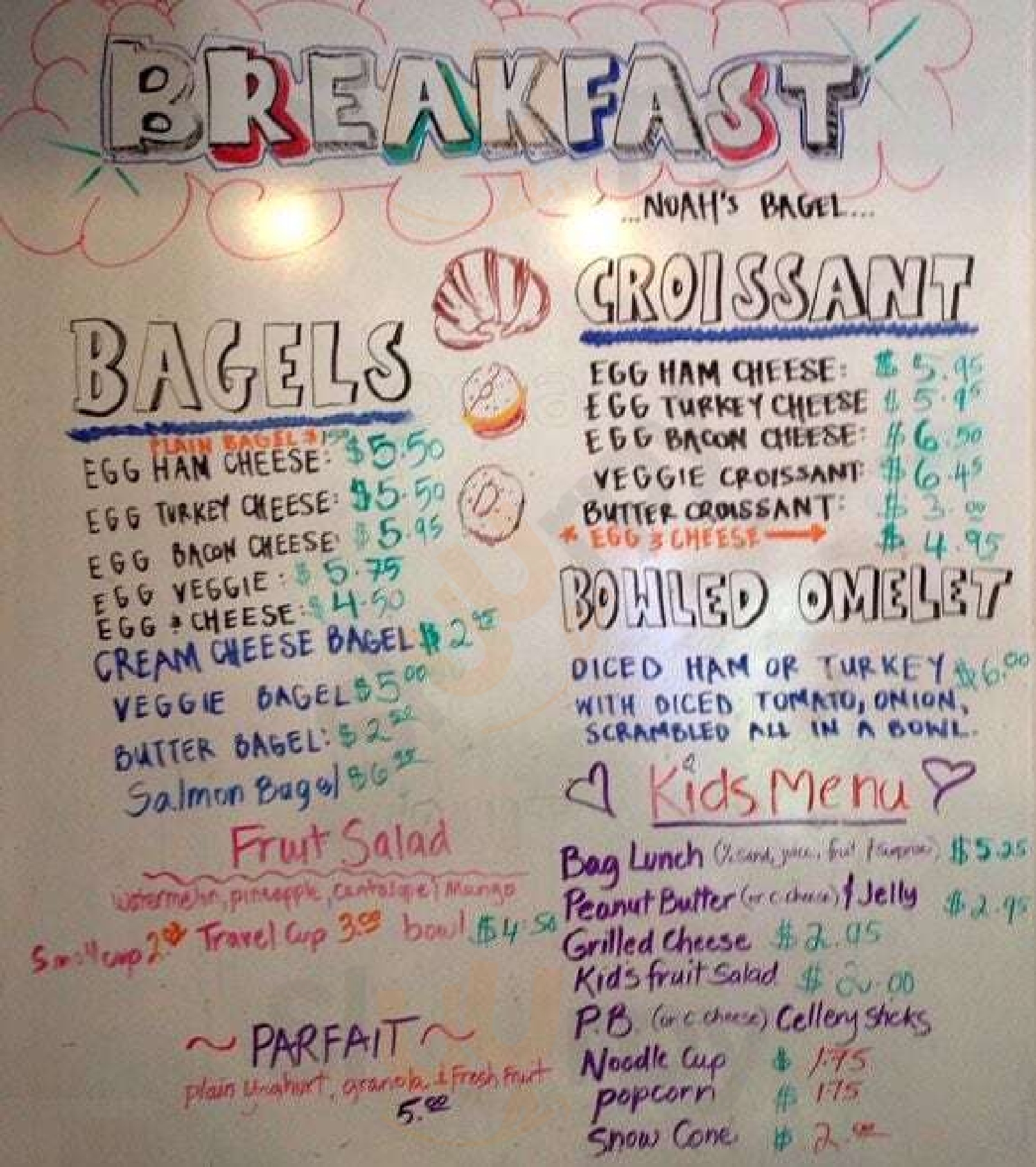 Main Menu - Thornhill Coffee House