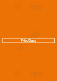 Frieddaze menu