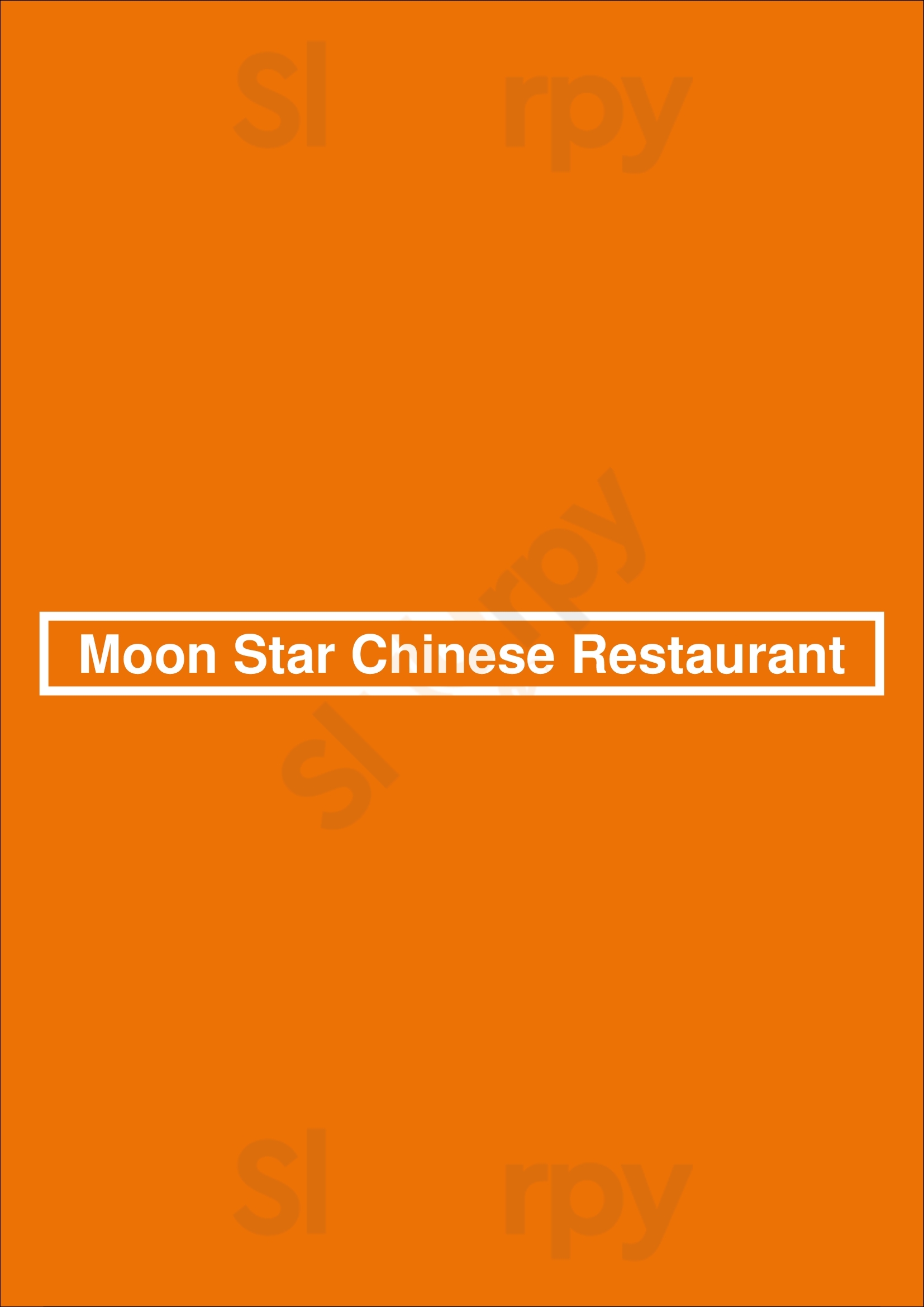 Moon Star Chinese Restaurant Birmingham Menu - 1