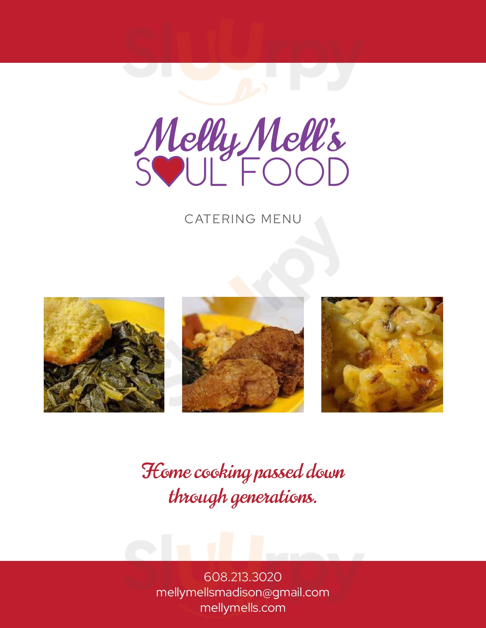 Main Menu - Melly Mel's