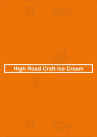 High Road Craft Ice Cream