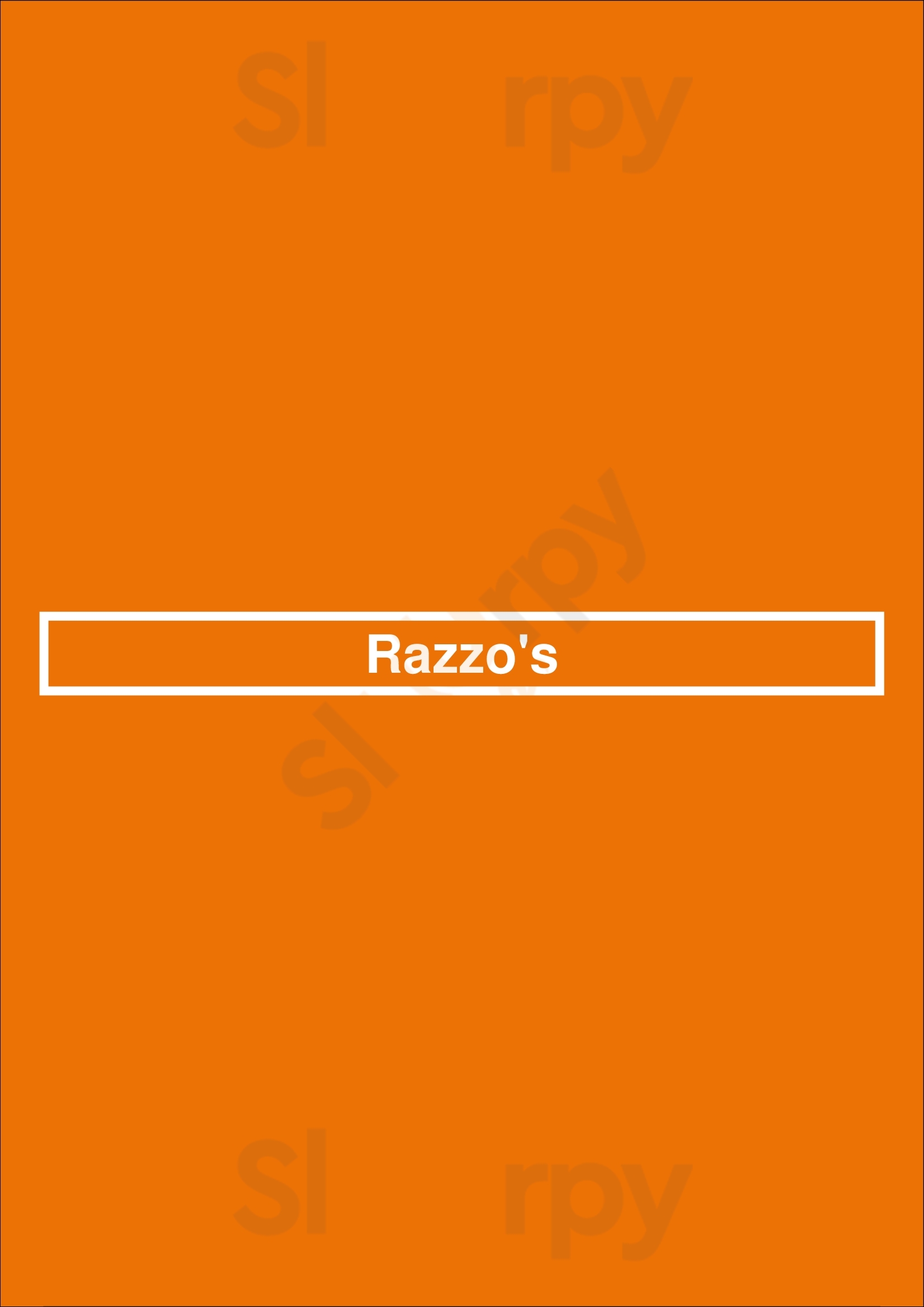Main Menu - Razzo's