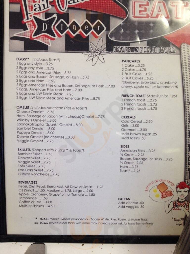 All - Fair Oaks Diner