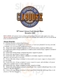 Copper Caboose Restaurant Bar