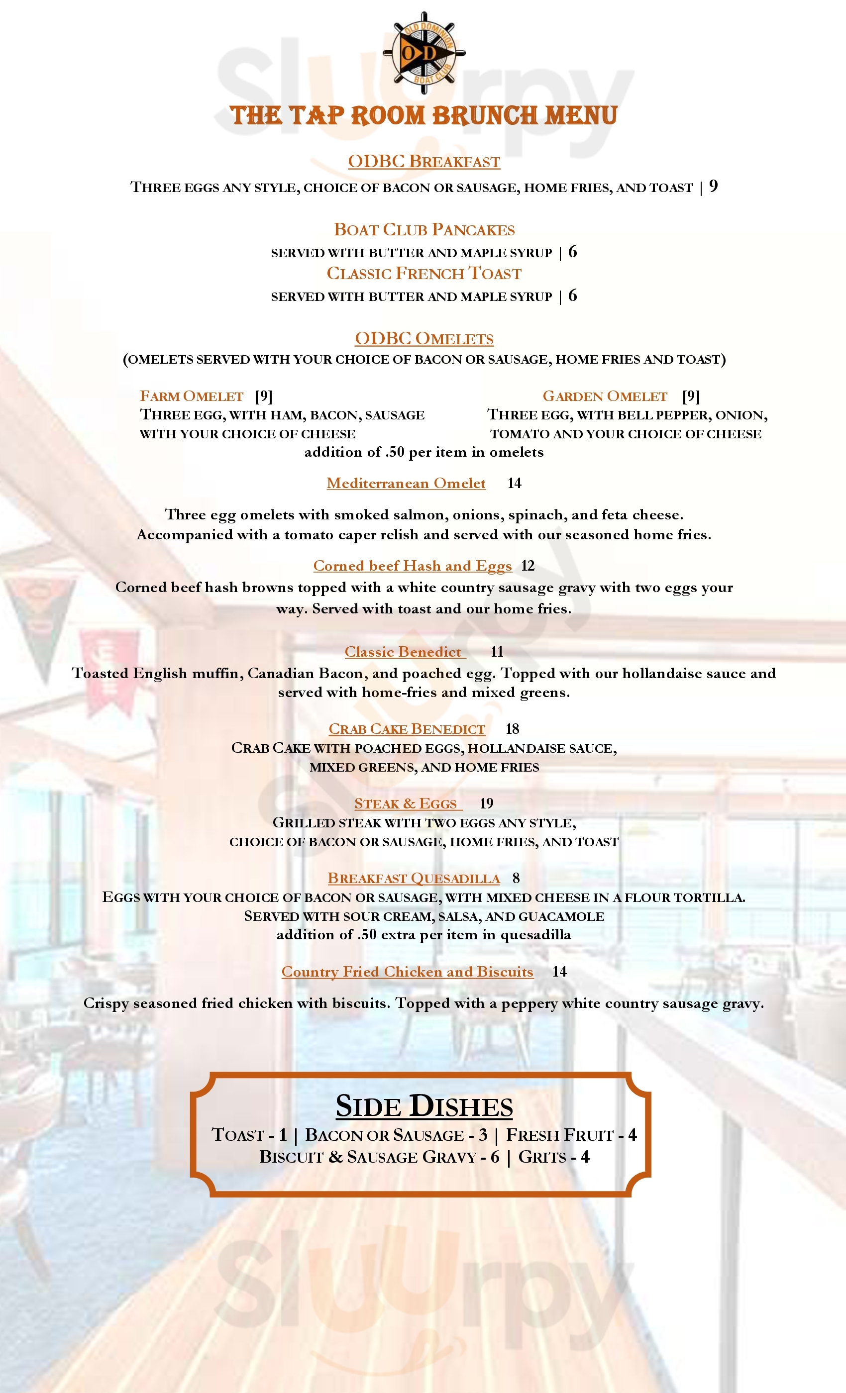 Main Menu - Tap Room