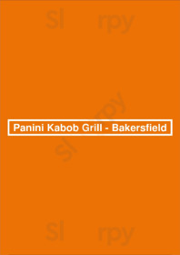 Panini Kabob Grill - Bakersfield menu