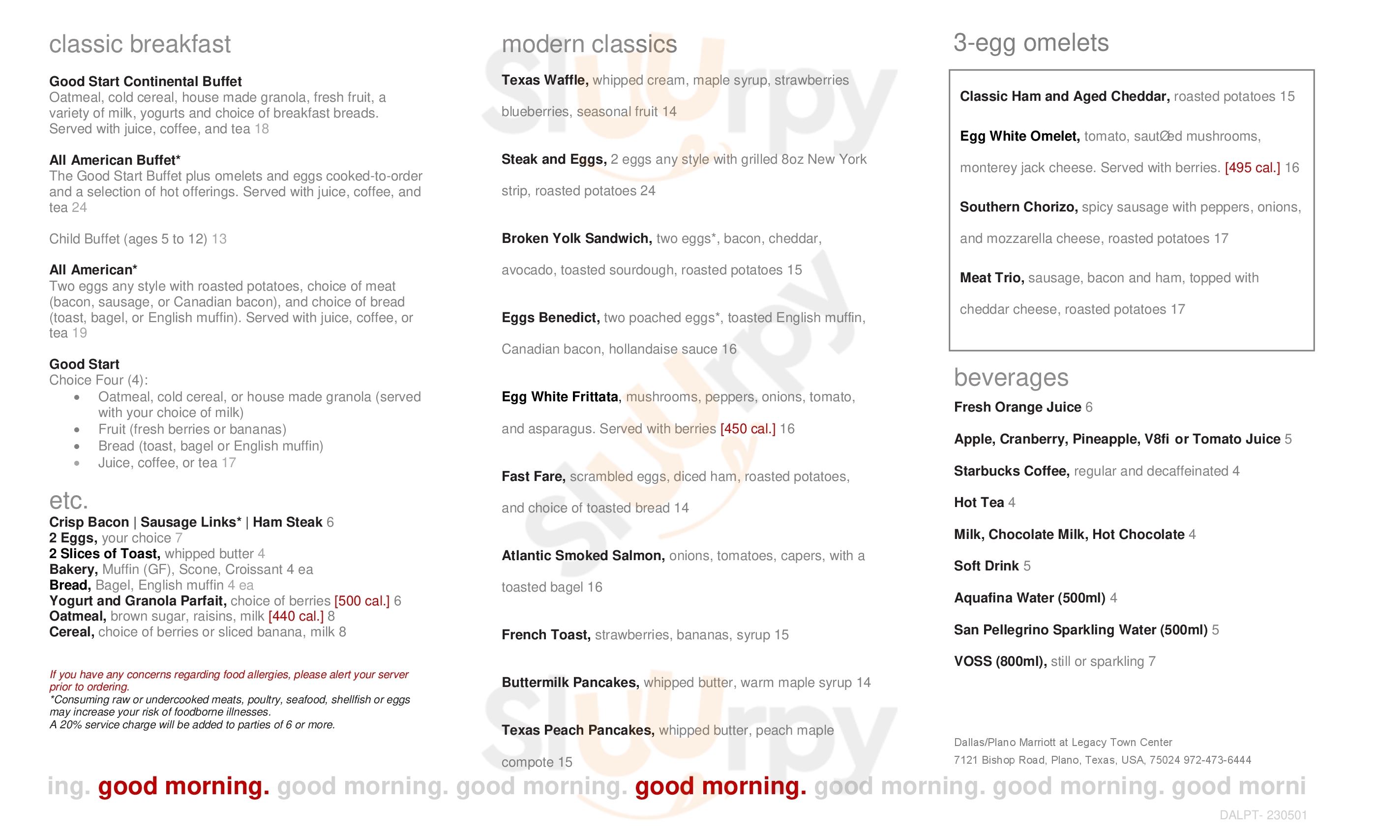 Main Menu - Copper Bottom Grille