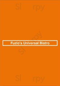 Fuzio's Universal Bistro menu