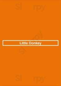 Little Donkey menu