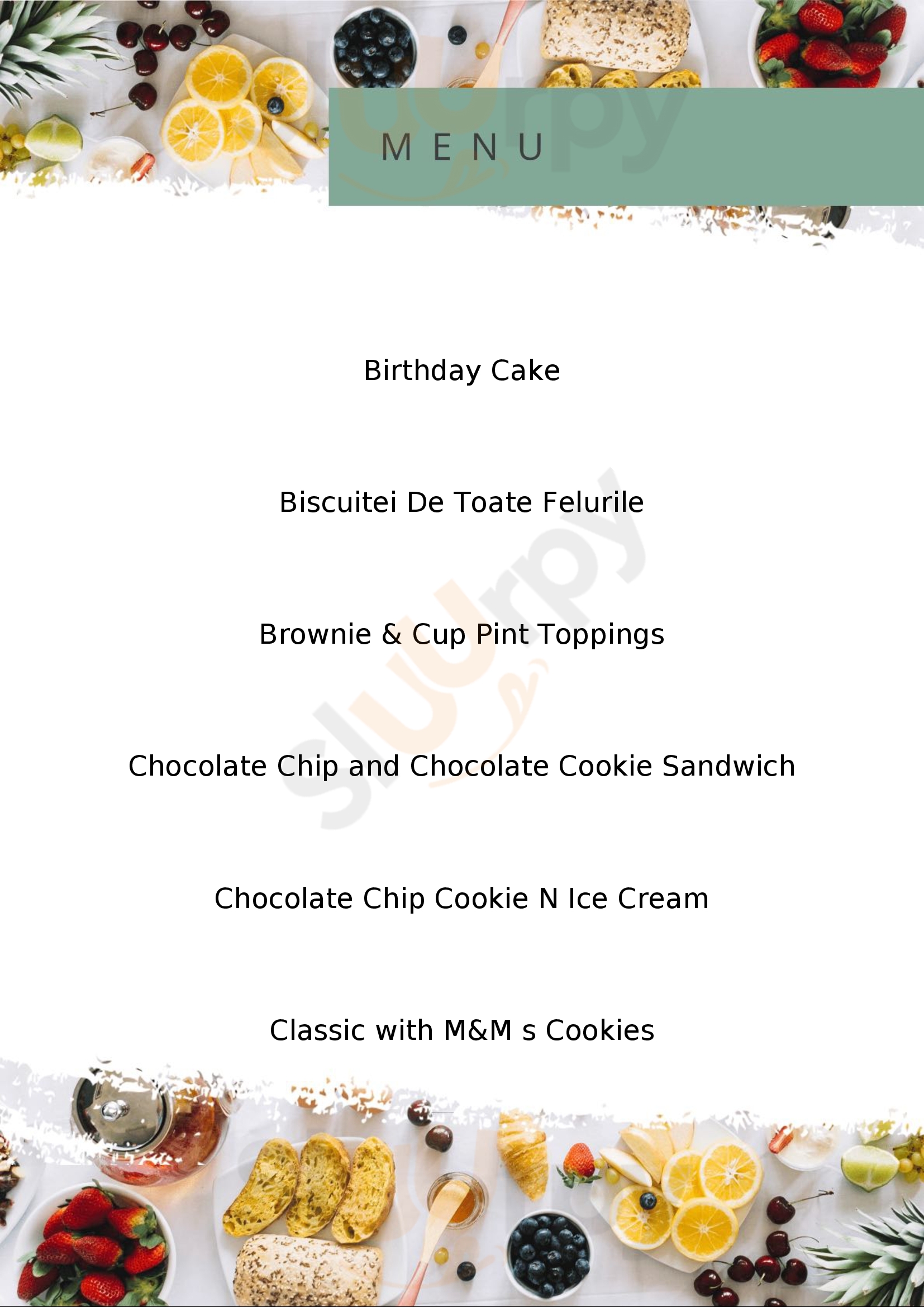 Insomnia Cookies New Haven Menu - 1