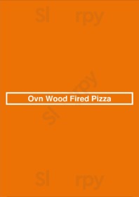 Ovn Wood Fired Pizza