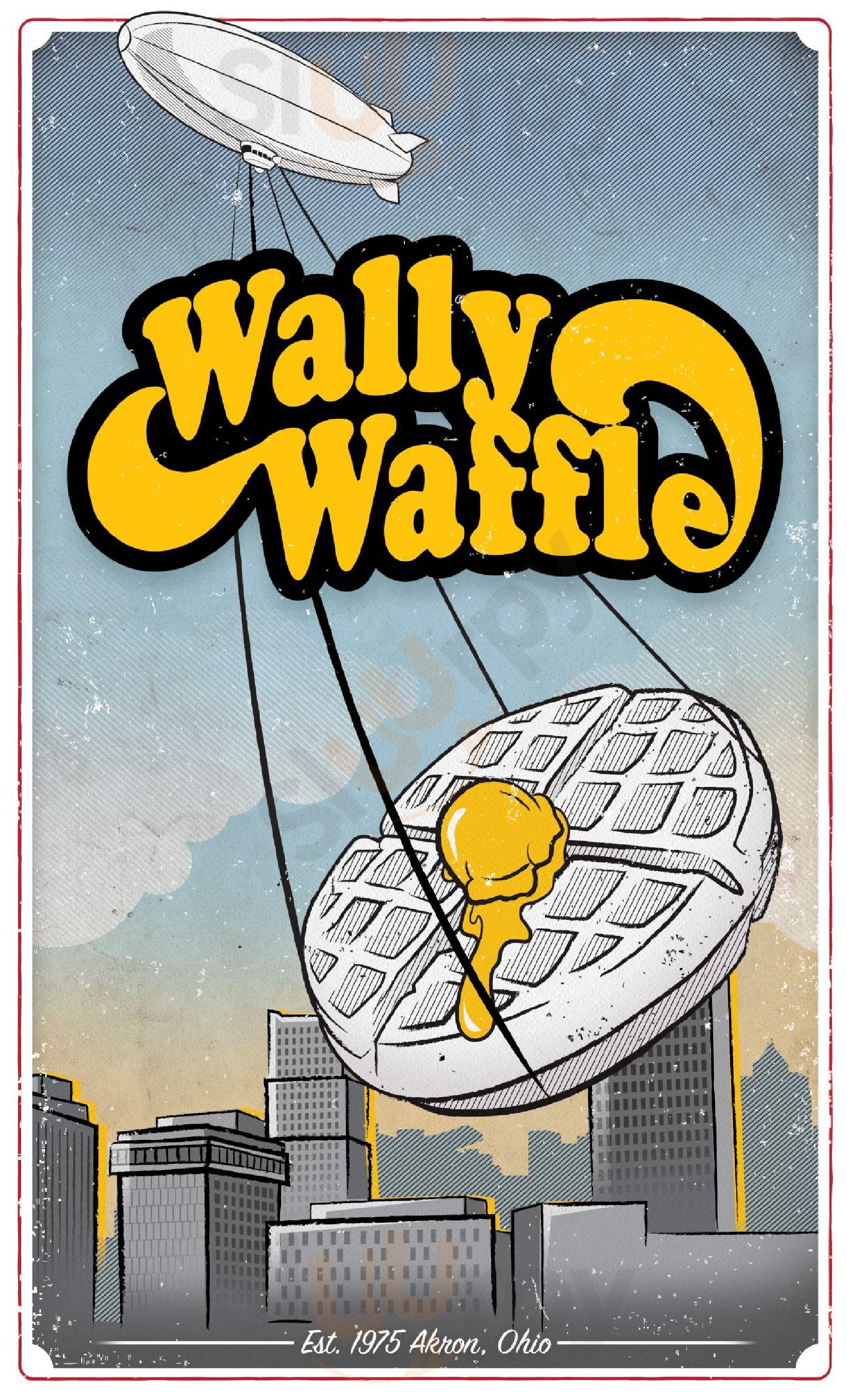 Wally Waffle Akron Menu - 1