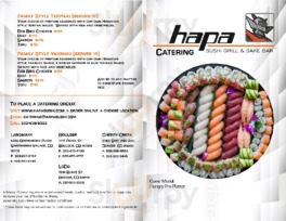 Hapa Sushi Grill And Sake Bar